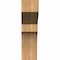 Ekena Millwork Monterey Rough Sawn Corbel, Western Red Cedar, 6"W x 12"D x 20"H COR06X12X20MON00RWR - alternate 2